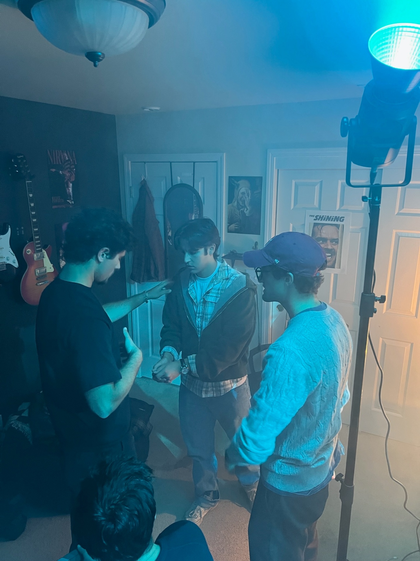 Director · blocking the actors