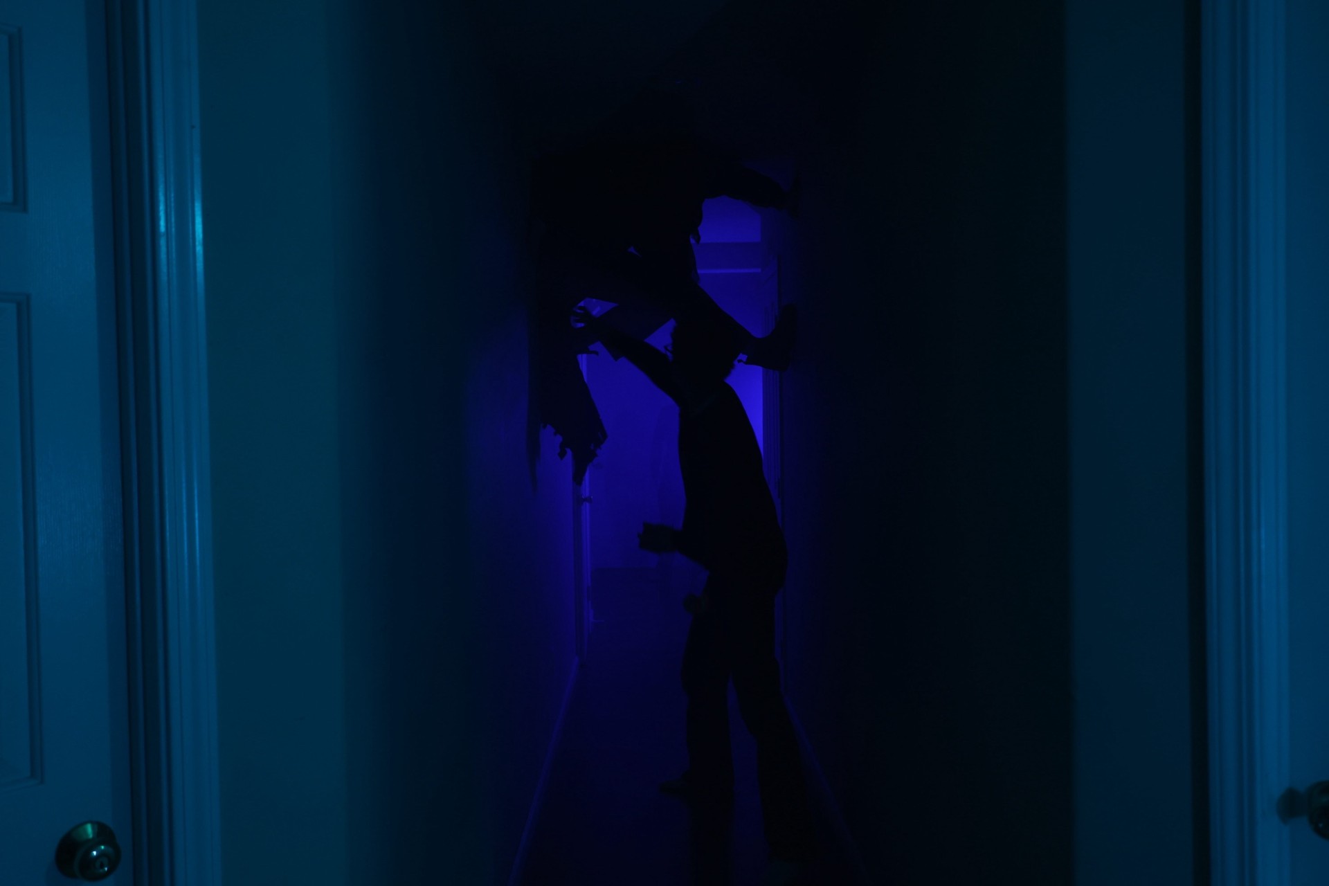 The ghoul · purple hallway
