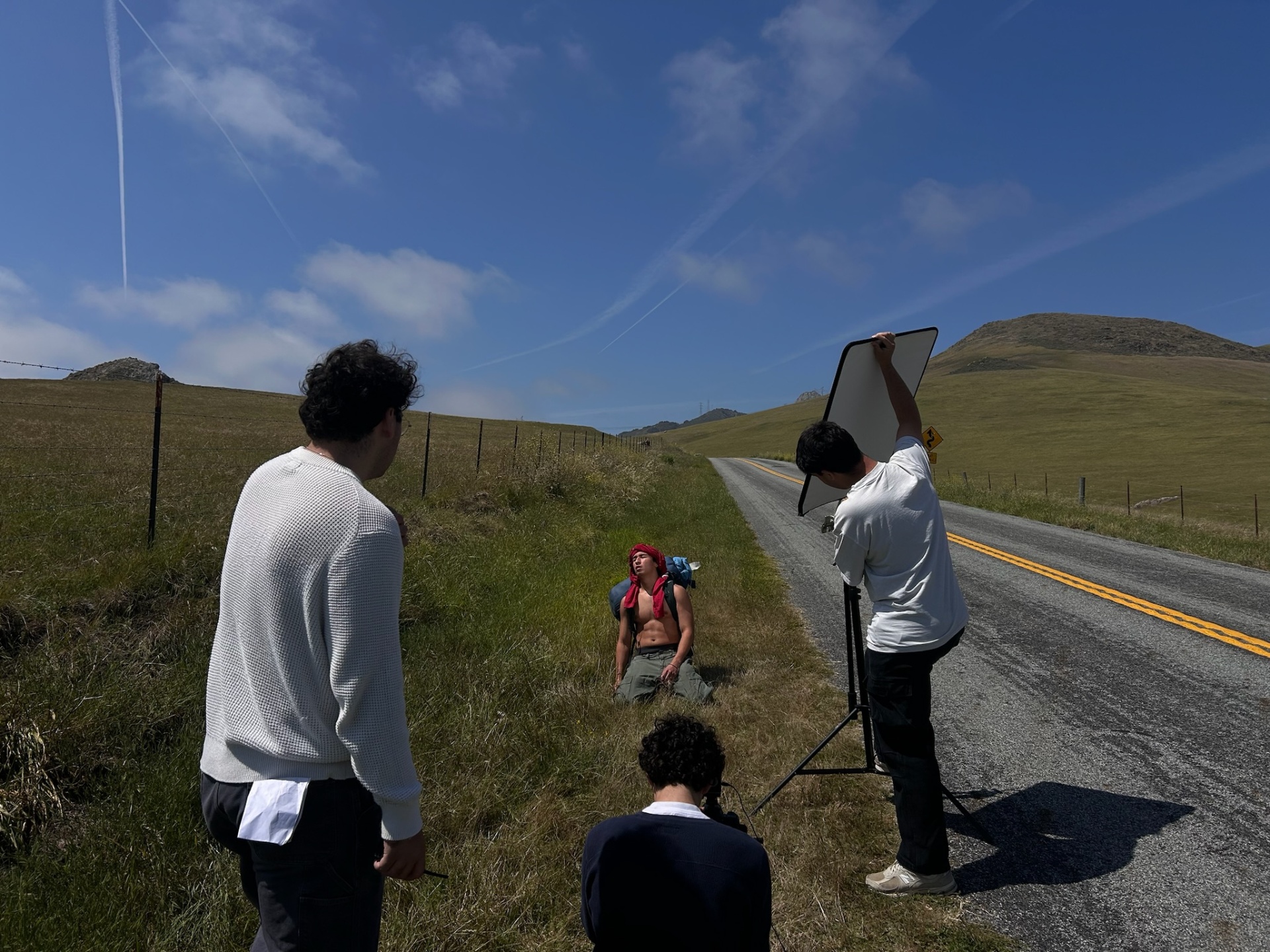 The Hitchhiker · bounce on the shoulder