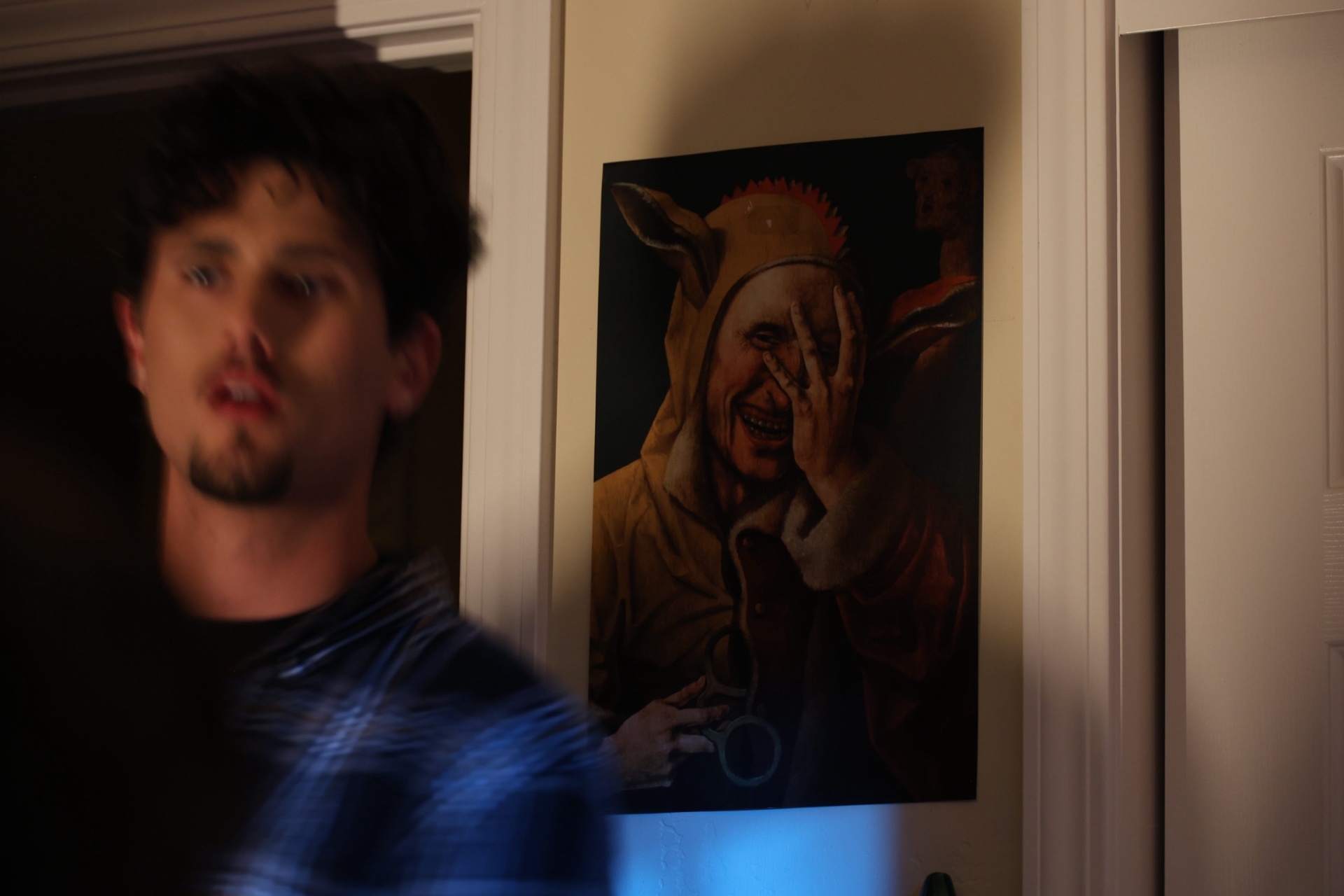Past the jester · motion blur