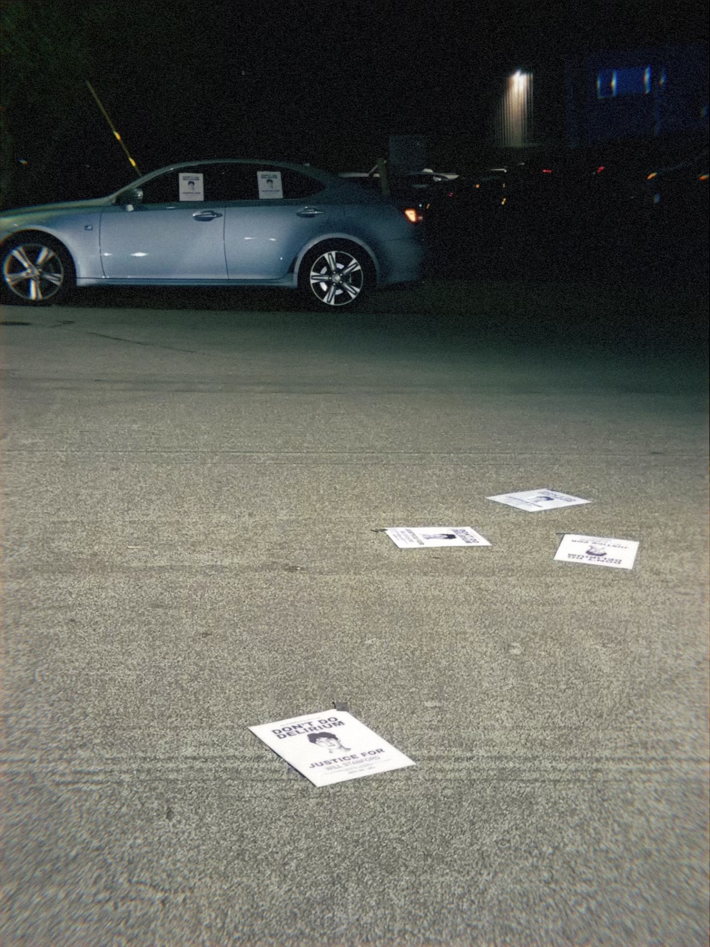 Don't Do Delirium · posters on the pavement