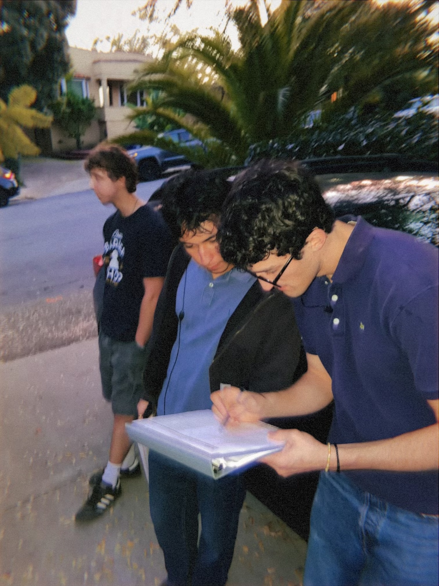 Script notes · driveway