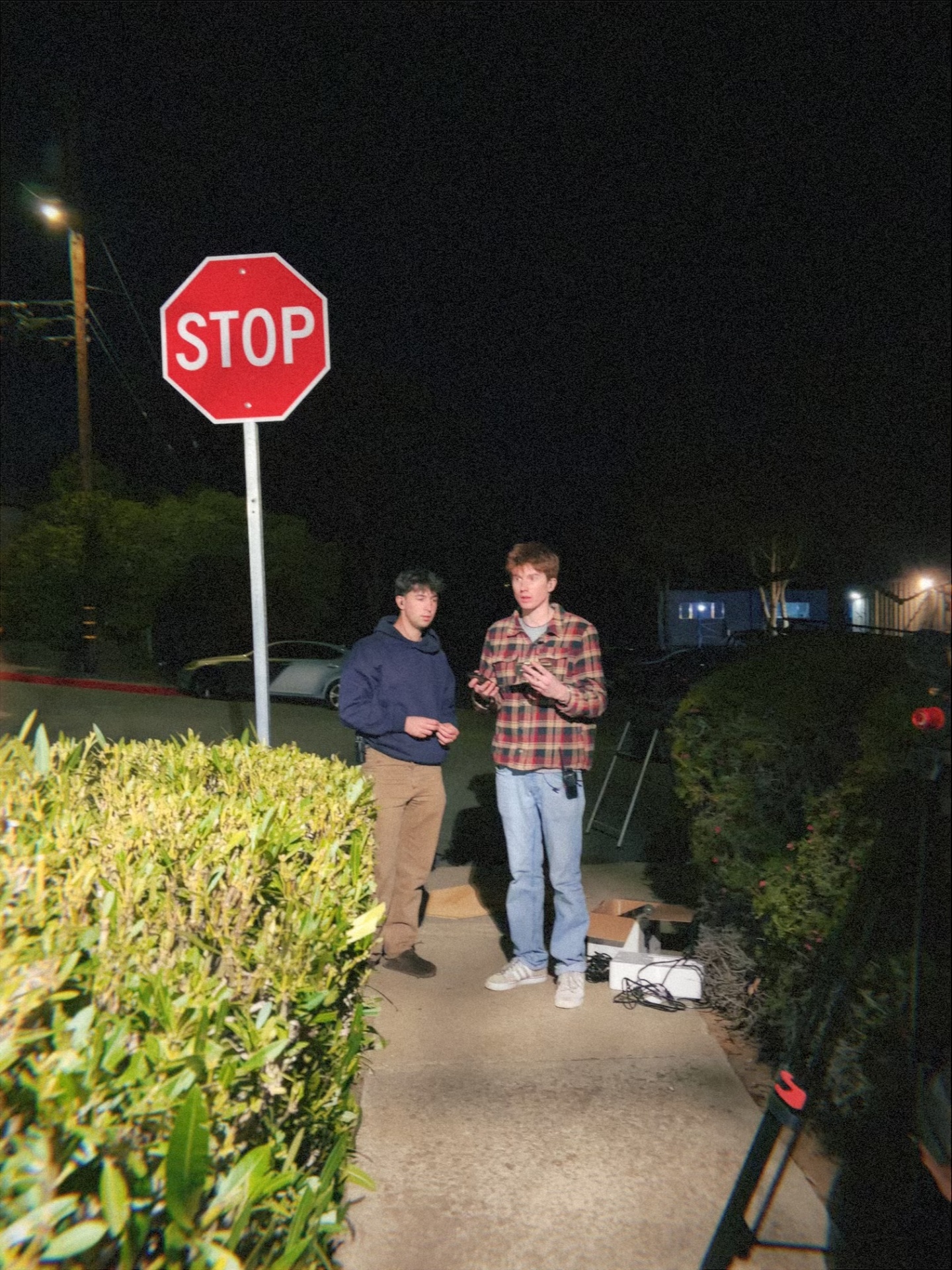 Location scout · stop sign